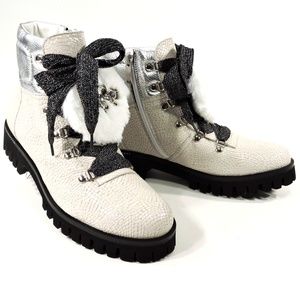 MARZETTI 🇮🇹 women's off-white leather bootie